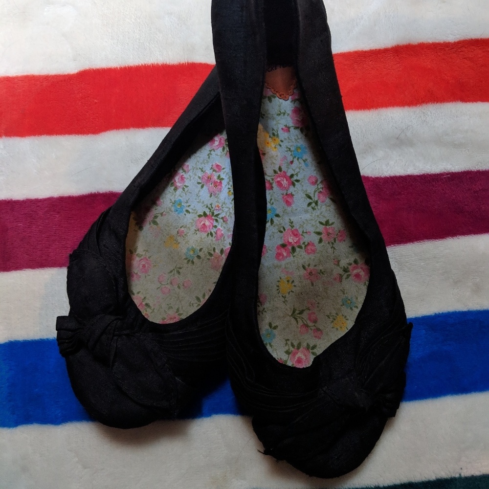 Black Size 11 Rocket Dog Flats